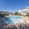 Seating on the sundeck area in the pool