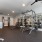 Gym area with ample equipment